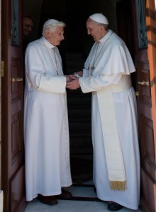 Rientro del Papa Emerito Benedetto XVI in Vaticano